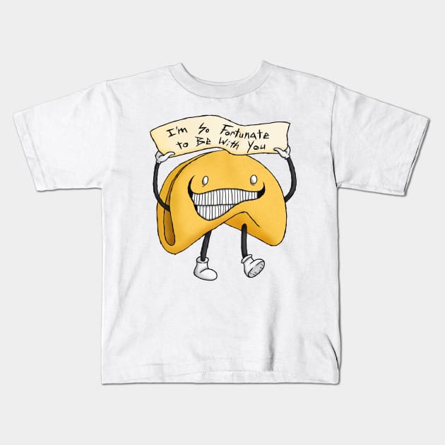 Fortune Cookie Kids T-Shirt by TheDoodleDream